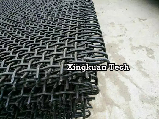 Mining Vibrating Screen Mesh With Hooked For Mine And Coal