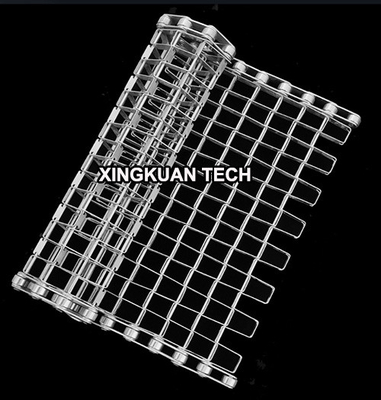 Stainless steel flat wire belting , honeycomb conveyor belt  201 304 316