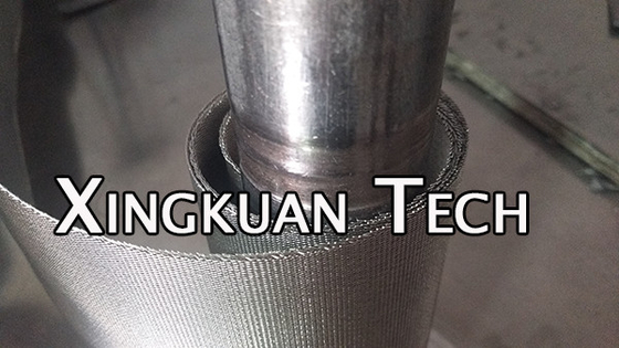 Automatic Screen Belt For PP Extruder Stainless Steel 302 304