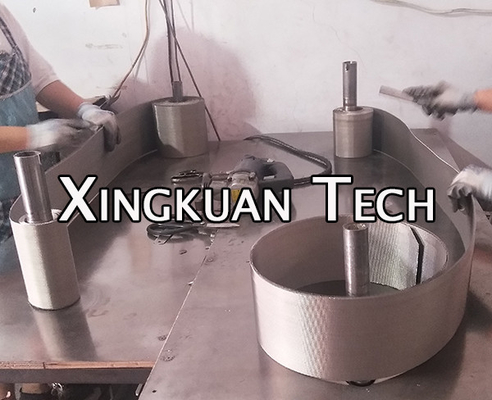 Automatic Screen Belt For PP Extruder Stainless Steel 302 304