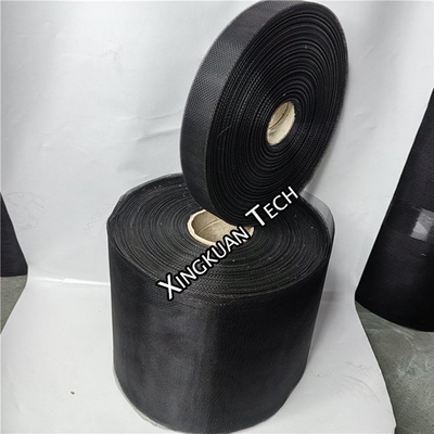 Black / White Epoxy Coated Supporting Steel Wire Mesh For Filter Elements