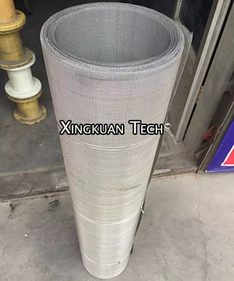 1 - 24 Mesh Stainless Steel 316L Crimped Wire Mesh Roll With Beautiful Packing
