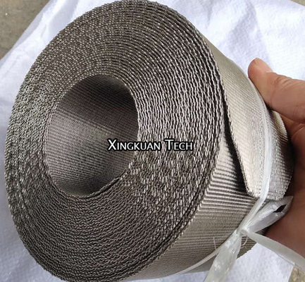 Stainless Steel Continuous Filter Belt Reverse Dutch Weave Wire Mesh Screen For Auto Screen Changer