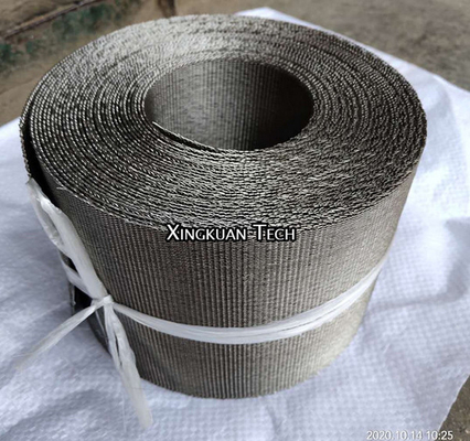 Stainless Steel Continuous Filter Belt Reverse Dutch Weave Wire Mesh Screen For Auto Screen Changer