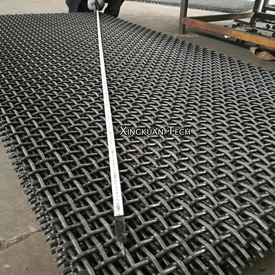 quarry Mine Screen Mesh Manganese Steel 65Mn 30Mn Material