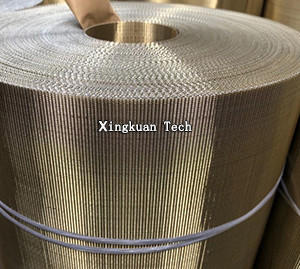 Continuous Belt Wire Mesh Filter Screen Copper Clad Steel For Extruder Plastic Production