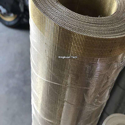 Continuous Belt Wire Mesh Filter Screen Copper Clad Steel For Extruder Plastic Production