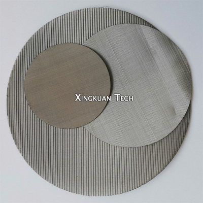 Stainless Steel Extruder Wire Mesh Filter Screen For Plastic And Polymer Extrusion Process