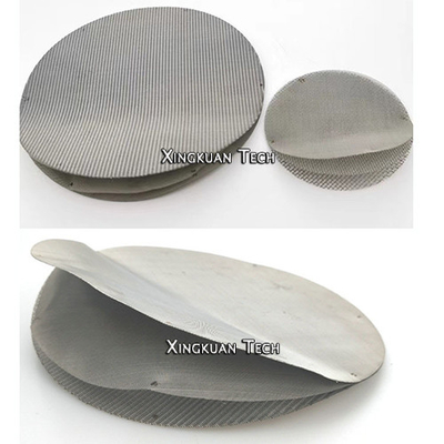 Stainless Steel Extruder Wire Mesh Filter Screen For Plastic And Polymer Extrusion Process