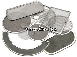 Stainless Steel Extruder Wire Mesh Filter Screen For Plastic And Polymer Extrusion Process