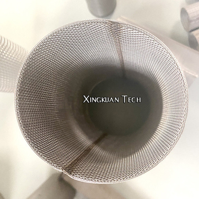 Stainless Steel Wire Mesh Filter Screen Tube For Micron Filtration Usage