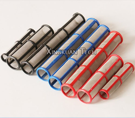 Gun Insert Cylinder Filter Mesh , Wire Mesh Filter Tube SS302 SS304 SS304L Material
