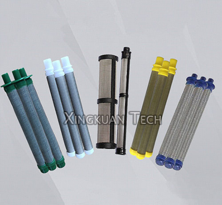 Gun Insert Cylinder Filter Mesh , Wire Mesh Filter Tube SS302 SS304 SS304L Material