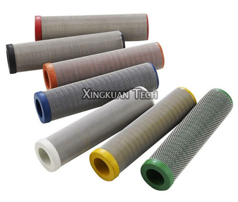 Gun Insert Cylinder Filter Mesh , Wire Mesh Filter Tube SS302 SS304 SS304L Material