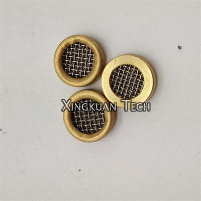 Brass Edged Rim Wire Mesh Filter Screen For Komatsu Excavator Self Relieve Valve