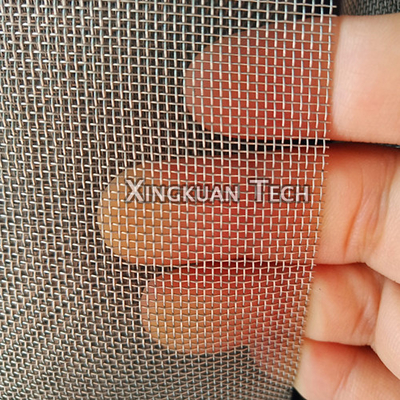 Plain Weave Woven Wire Mesh Screen 4-80 Mesh For Battery And Car Parts