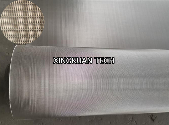 DTW Woven Wire Mesh Screen 201 304 304L 316 316L Stainless Steel , Dutch Wire Mesh