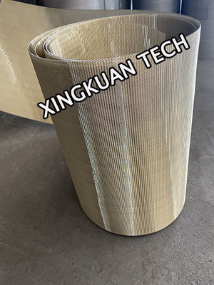 Copper Clad Steel Auto Screen Filter Belt For Extrusion And Granulations ( RDW )