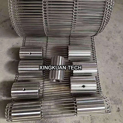 Ladder Conveyor Belt , Ladder Mesh Wire For Chocolate Coating Lines