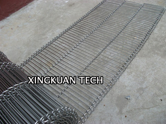Ladder Conveyor Belt , Ladder Mesh Wire For Chocolate Coating Lines