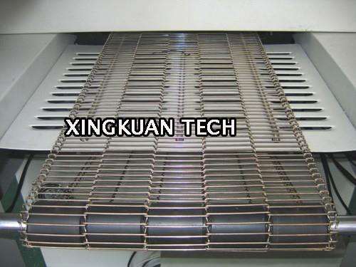 Ladder Conveyor Belt , Ladder Mesh Wire For Chocolate Coating Lines