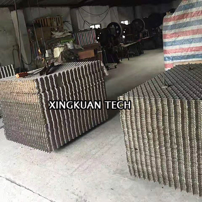Lance Type Metal Hexagon Mesh for Refractory Lining Carbon steel Q235 0Cr13 Material
