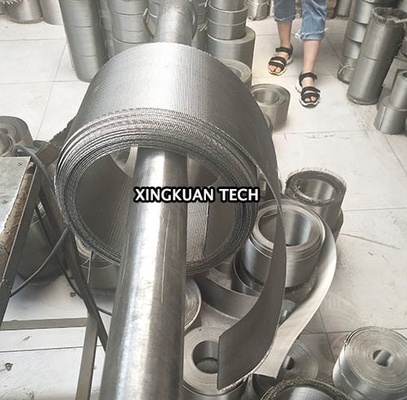 بدون قطع کردن صفحه نمایش کمربند پیوسته برای فرآیند اکستروژن