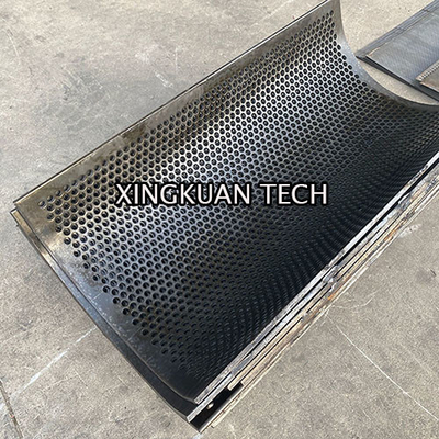 صفحه فلزی مش سیم سوراخ دار سنگین برای آسیاب چکشی OEM ODM