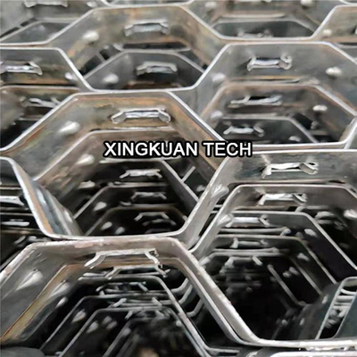 سیم مش شش ضلعی 2.5x25mmX50mm فولاد کم کربن نوع H برای پوشش نسوز